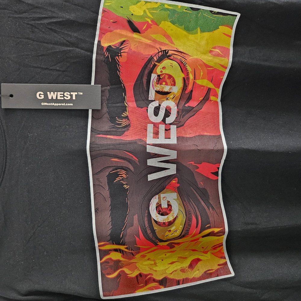 G WEST Graphic T-Shirt with Bold Design